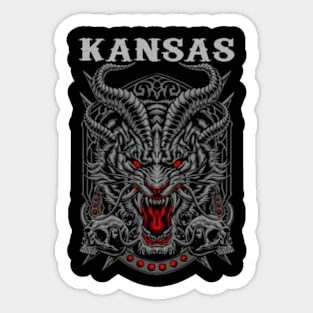 KANSAS BAND MERCHANDISE Sticker